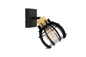 Lampor - EGLO Stillington 1 black brown - 43926