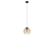 Lampor - EGLO VENEZUELA pendant black/gold - 900166