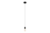 Lampor - EGLO YORTH pendant suspension black - 43801