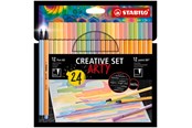 Hobby Tillbehör - STABILO Pen 68/88 Arty cardboard box of 24 pens in 12 colors - 204087