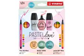 Hobby Tillbehör - STABILO Pastel Love set of 18 ass. pens - 201145