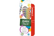 Hobby Tillbehör - STABILO Colored pencils EASYCOLOR L 6-STK ASS. For lefthanded - 208624