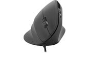 Mus - Speed-Link Piavo Ergonomic Vertical USB Mouse - Ergonomisk mus - 5 knappar - Svart - SL-610019-RRBK