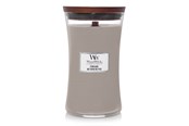 Decoration - WoodWick Scented candle with wooden lid - Fireside - 93106E