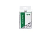Skrivbordstillbehör - b.n.t/office Push Pins 100pcs White - 745607