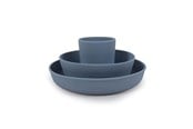 Babyvård - Filibabba Silicone dinner set - Powder Blue - FI-SI015