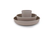 Babyvård - Filibabba Silicone dinner set - Warm Grey - FI-02251