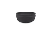 Babyvård - Filibabba Silicone bowl 2-pack - Stone Grey - FI-SI007