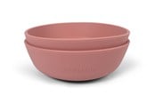 Babyvård - Filibabba Silicone bowl 2-pack - Rose - FI-02274