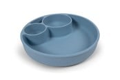Babyvård - Filibabba Silicone divided plate - Powder Blue - FI-02291