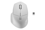 Mus - Natec Siskin 2 - mouse - 2.4 GHz Bluetooth 5.0 - white - Mouse - Optic - 3 knappar - Vit - NMY-1972