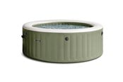 Utomhusspa - Intex PureSpa bubbelmassage-set, olivgrön rund, 795L, 196x71 cm - 28426