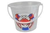 Vattenlek - Happy Summer SPRING SUMMER Crab bucket XL 8.5L - H: 23.5cm - 301909