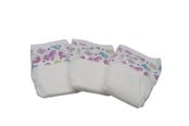 Docka, bamse och tillbehör - Happy Friend Diapers 3-pack 25-35cm Dolls - 504313