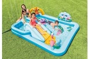 Vattenlek - Intex Jungle Adventure Inflatable Play Center 257 cm x 216 cm x 84cm - 57161