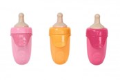 Docka, bamse och tillbehör - Baby Born Bottle w Cap 3 asst 43cm. 1pcs - 832509
