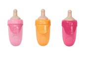 Docka, bamse och tillbehör - Baby Born Bottle w Cap 3 asst 43cm. 1pcs - 832509