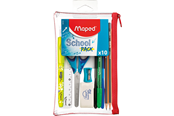 Skriv- och ritverktyg - Maped School set with 10 pcs. - 899705