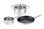 Grytor - Tefal Cook eat Set 4 pcs Stainless steel - B922S434