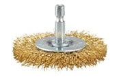 Verktyg - Makita 63MM BRASS COATED WIRE WHEEL BRUSH - D-73673