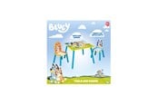 Barnrummet - Bluey Kids Table and 2 Chairs Set - LIN10031