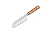Köksredskap - Lion Sabatier Santoku knife Ideal Provence 13 cm Steel/Olivewood - 20791