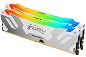 RAM - Kingston FURY Renegade RGB DDR5-6400 - 32GB - CL32 - Dual Channel (2 pcs) - Intel XMP - Vit med RGB - KF564C32RWAK2-32