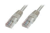 Nätverkskabel - DIGITUS Ecoline patch cable - 50 cm - grey - Grå - 0.5m - DK-1512-005