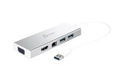 Dockning - j5create JUD380-N - USB 3.0 Mini Dock - JUD380-N