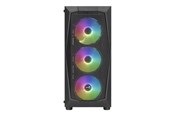 Chassi - AeroCool Falcon ARGB - mid tower - ATX - Chassi - Tower - Svart - ACCM-PV41143.11