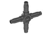 Trädgårdsvattning - Gardena Krysskoppling 4,6 mm (3/16") - 13214-20