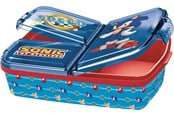 Skoltillbehör - Euromic SONIC multi compartment sandwich box 18 x 13 cm NEW - 088808735-40520