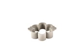 Baktillbehör - Funktion Blinis mould Flower Grey Silicone - 12246