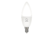 Smarta Hem - Deltaco SMART HOME LED-lampa, E14, WiFI, 4.5W, 2700K-6500K, dimbar, vit - SH-LE14CCTC