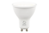 Smarta Hem - Deltaco SMART HOME LED-lampa, GU10, WiFI, 4.5W, 2700K-6500K, dimbar, vit - SH-LGU10CCTC