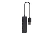 USB Hub - Gembird UHB-CM-U2P4-01 - hub - 4 ports USB Hub - 4 porte - Svart - UHB-CM-U2P4-01