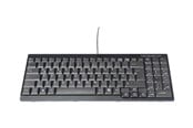 Tangentbord - DIGITUS DS-72000GE - keyboard - German - black - Tangentbord - Tysk - Svart - DS-72000GE