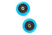 Utomhuslek - My Hood Set of Wheels 100 mm - Black/Blue - 505085