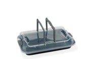 Bakplåt & galler - Funktion Bakplåt Baking pan with lid 36.0x23 cm grey - 224463