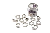 Baktillbehör - Funktion Cookie cutter set of 12 pcs - 224778