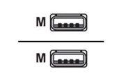 USB-kabel - Lenovo - USB cable - USB to USB - 15 m - 40CLCBCTRL