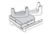 Systemtillbehör - Zebra handheld cradle cup replacement kit - CRDCUP-NGTC7-05
