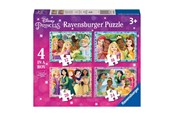 Pusselspel - Ravensburger Puzzles Disney Princess 4in1 Golv - 31566