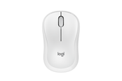 Mus - Logitech M240 Silent Bluetooth Mouse Off White - Mouse - Optic - 3 knappar - Vit - 910-007120