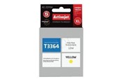Skrivartillbehör-bläck-toner - ActiveJet Supreme AE-33YNX - yellow - ink cartridge (alternative for: Epson T3364) - AE-33YNX