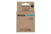 Skrivartillbehör-bläck-toner - Actis standard KB-1100C - Economy - cyan - ink cartridge (alternative for: Brother LC980C Brother LC65HYC Brother LC1100HYC) - KB-1100C