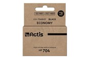 Skrivartillbehör-bläck-toner - Actis standard KH-704BKR - black - remanufactured - ink cartridge (alternative for: HP 704 HP CN692AE) - KH-704BKR