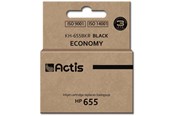 Skrivartillbehör-bläck-toner - Actis standard KH-655BKR - black - refurbished - ink cartridge (alternative for: HP 655) - KH-655BKR
