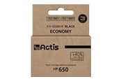 Skrivartillbehör-bläck-toner - Actis standard KH-650BKR - black - remanufactured - ink cartridge (alternative for: HP 650 HP CZ101AE) - KH-650BKR