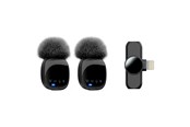 Andra mobiltillbehör - Lippa Dual Wireless Wind Protected Microphone With Lightning Connector - LPR82-L